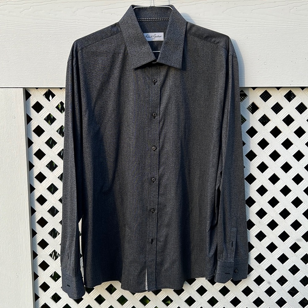 Robert Graham Gray Dress Shirt